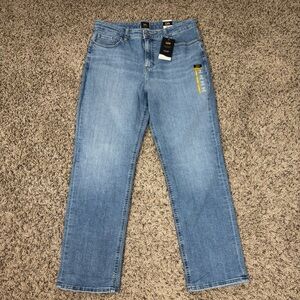 Lee Jeans 14 Blue Legendary Style Boyfriend Mid‎ Rise Light Wash Stretch Denim